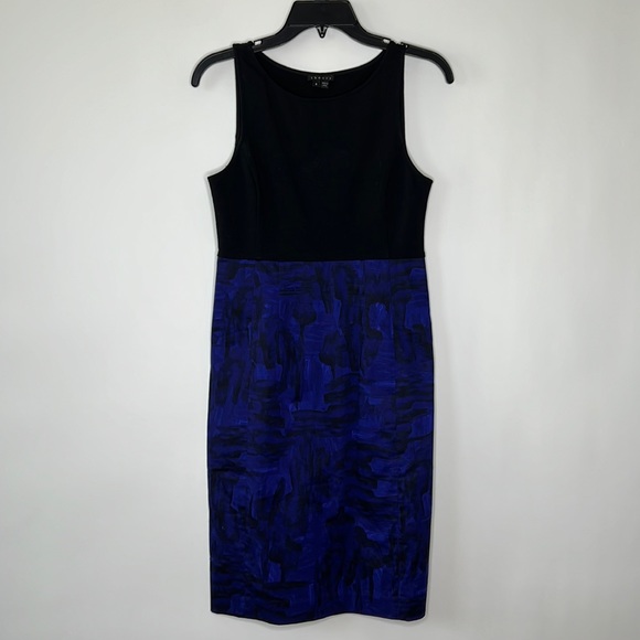 Theory Stretch Sleeveless Midi Dress with Back Split size 4 - Picture 1 of 10